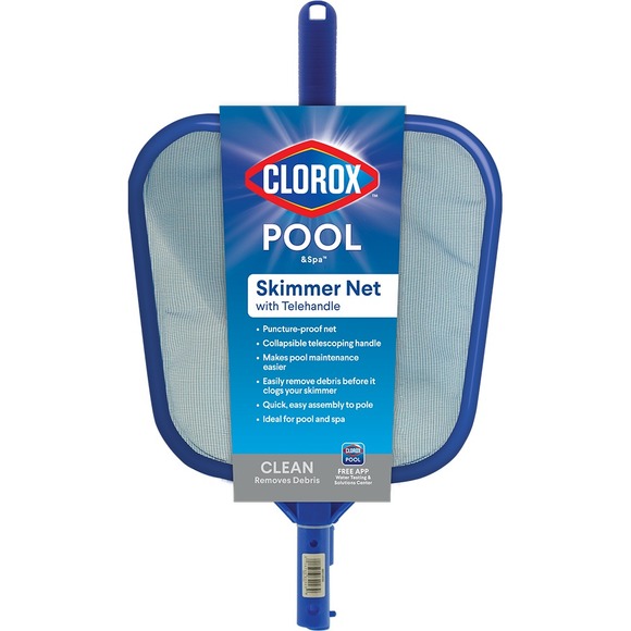 Clorox‎ Pool &Spa Skimmer 4 ft Telescoping Pole for Swimming Pools and Spas - Picture 1 of 4